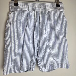 J. Crew Crewcuts Boy's Seersucker Swim Trunks